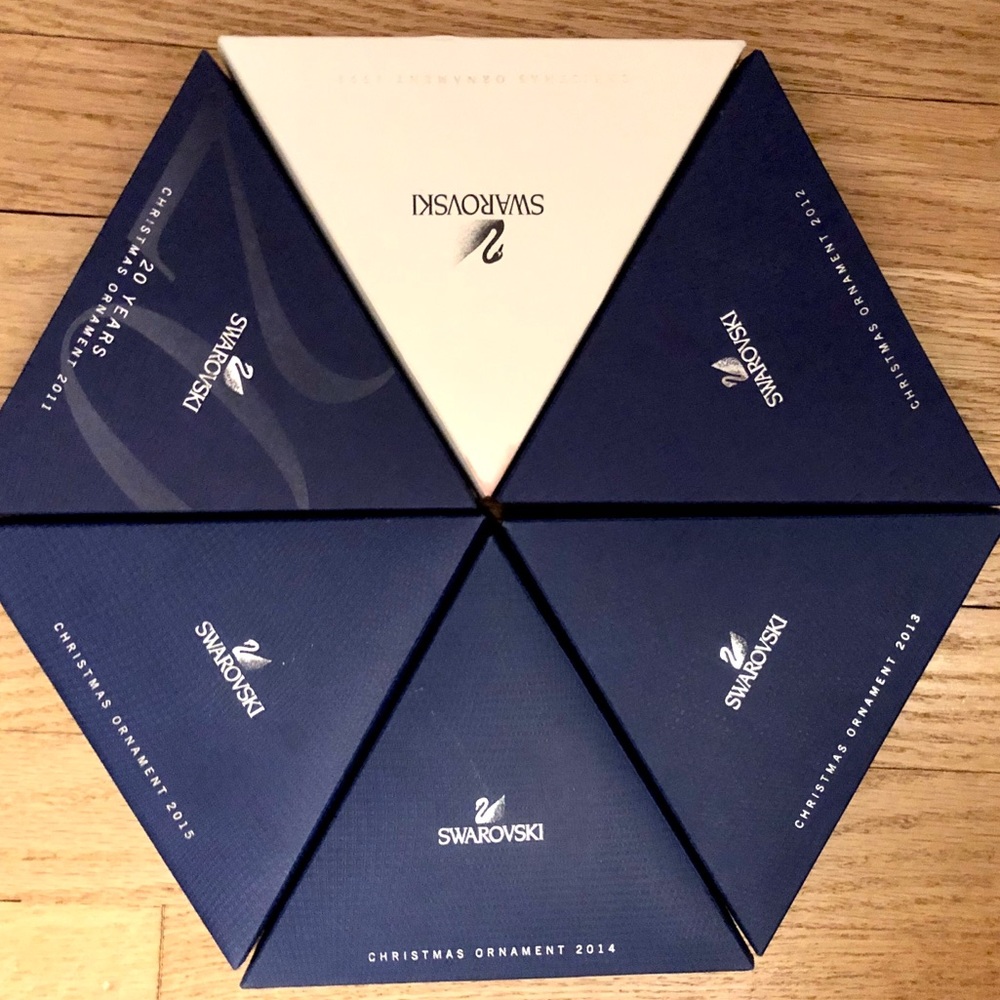 Swarovski Christmas ornaments